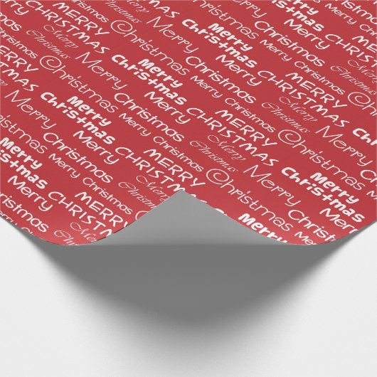 Papier Cadeau Joyeux Noël (Coin)