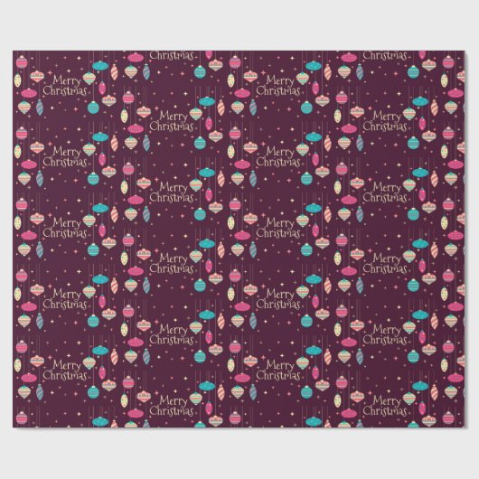 Papier Cadeau Joyeux Noël (Plat)