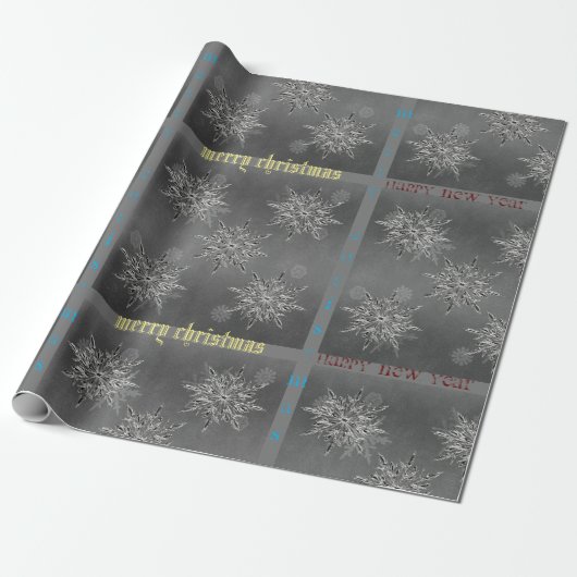 Papier Cadeau joyeux noël (Déroulé)