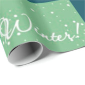 Papier Cadeau Joyeux Noël (Coin rond)