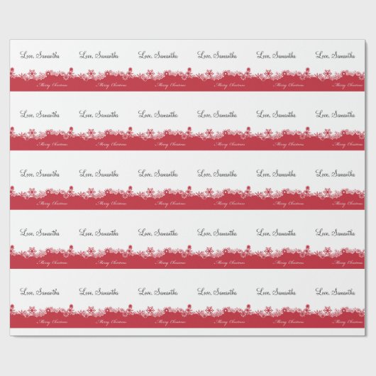 Papier Cadeau Joyeux Noël (Plat)