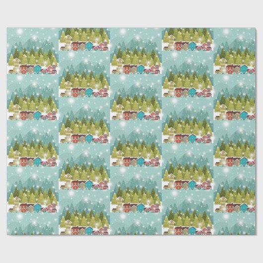 Papier Cadeau Joyeux Noël (Plat)