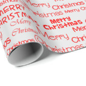 Papier Cadeau Joyeux Noël (Coin rond)