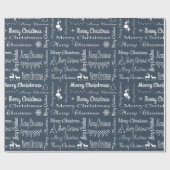 Papier Cadeau Joyeux Noël (Plat)