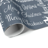 Papier Cadeau Joyeux Noël (Coin rond)