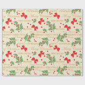 Papier Cadeau Joyeux Noël (Plat)