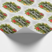 Papier Cadeau Joyeux Noël (Coin)