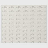 Papier Cadeau Joyeux Noël (Plat)