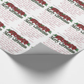 Papier Cadeau Joyeux Noël (Coin)