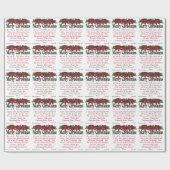 Papier Cadeau Joyeux Noël (Plat)