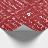Papier Cadeau Joyeux Noël (Coin)