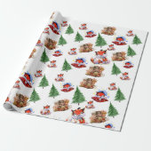 Papier Cadeau Joyeux Noël (Déroulé)