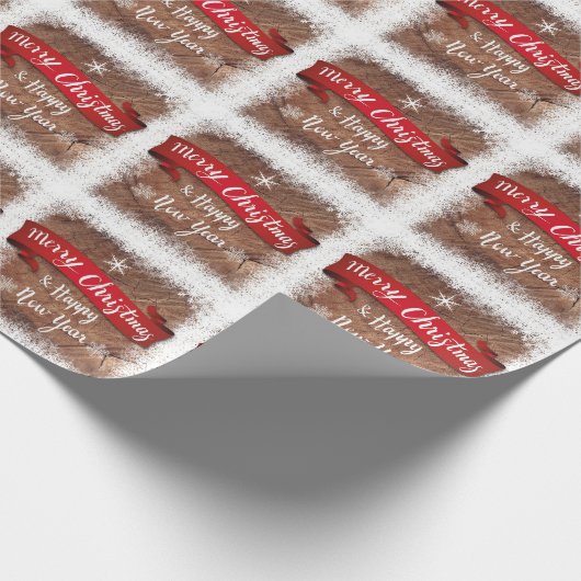 Papier Cadeau Joyeux Noël (Coin)