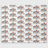 Papier Cadeau Joyeux Noël (Plat)