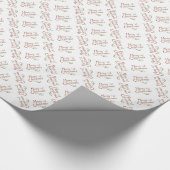Papier Cadeau Joyeux Noël (Coin)