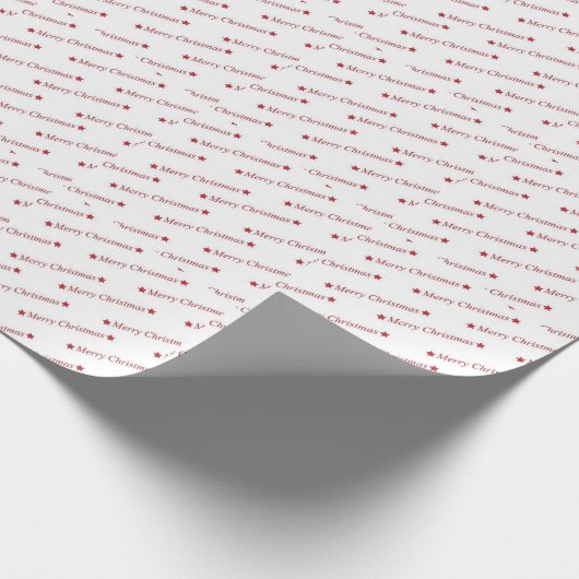 Papier Cadeau Joyeux Noël (Coin)