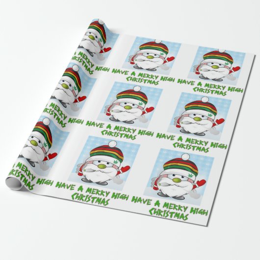 Papier Cadeau Joyeux Noël (Déroulé)