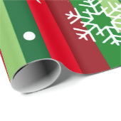 Papier Cadeau Joyeux Noël (Coin rond)