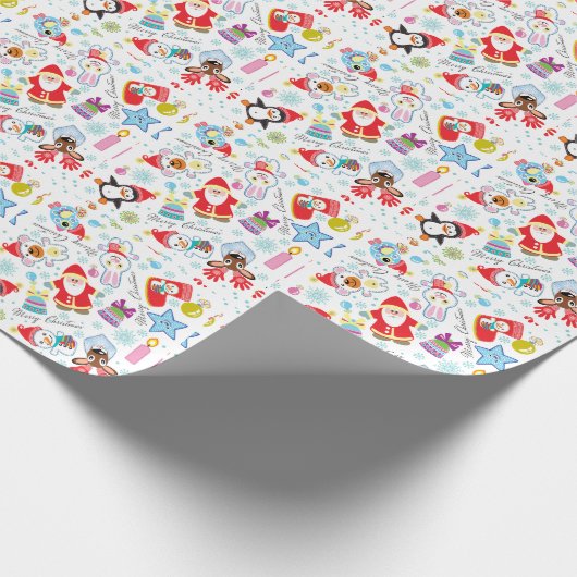 Papier Cadeau Joyeux Noël (Coin)