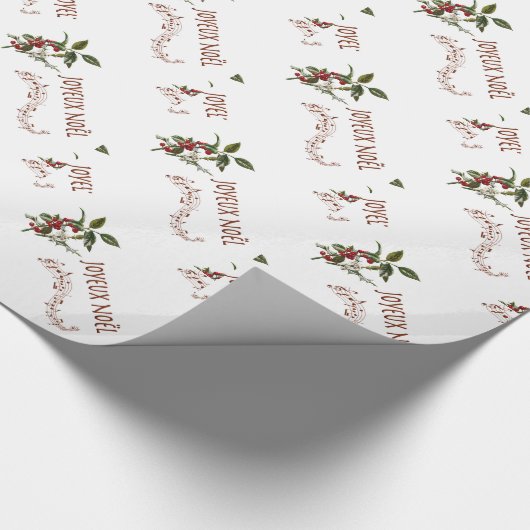 Papier Cadeau Joyeux Noël (Coin)