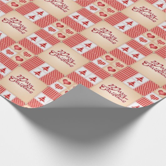 Papier Cadeau Joyeux Noël (Coin)