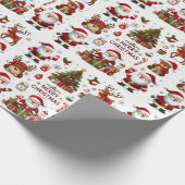 Papier Cadeau Joyeux Noël (Coin)