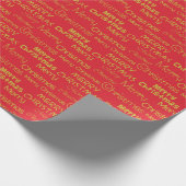 Papier Cadeau Joyeux Noël (Coin)