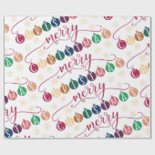 Papier Cadeau Joyeux Noël (Plat)