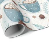 Papier Cadeau Joyeux Noël (Coin rond)