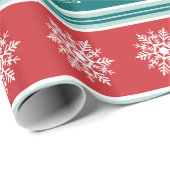 Papier Cadeau Joyeux Noël (Coin rond)