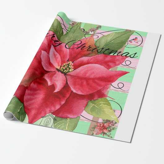 Papier Cadeau Joyeux Noël (Déroulé)