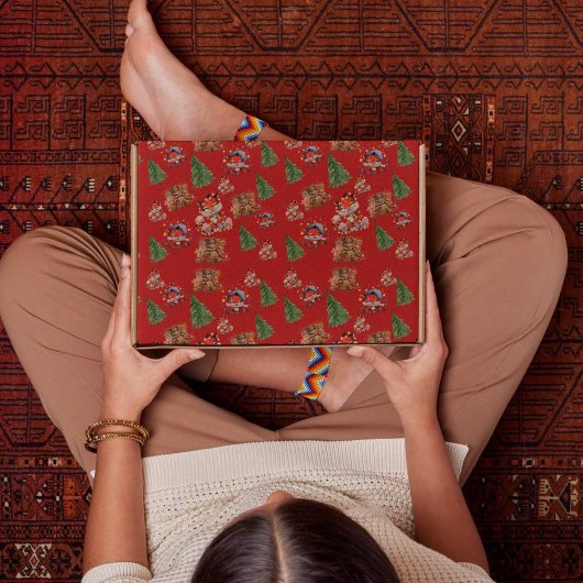 Papier Cadeau Joyeux Noël