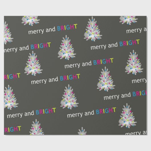 Papier Cadeau Joyeux Noël (Plat)