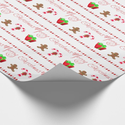 Papier Cadeau Joyeux Noël (Coin)