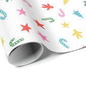 Papier Cadeau Joyeux Noël (Coin rond)