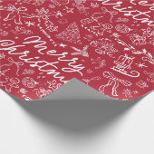 Papier Cadeau Joyeux Noël  (Coin)