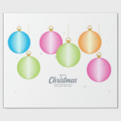 Papier Cadeau Joyeux Noël (Plat)