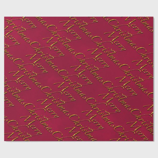 Papier Cadeau Joyeux Noël (Plat)