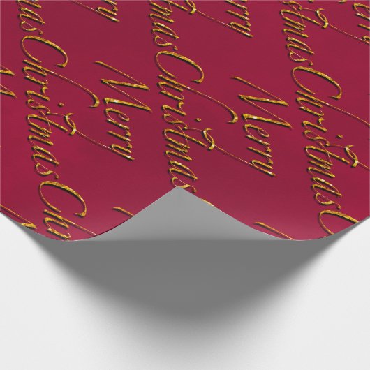 Papier Cadeau Joyeux Noël (Coin)