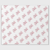Papier Cadeau Joyeux Noël (Plat)
