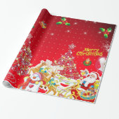 Papier Cadeau Joyeux Noël (Déroulé)