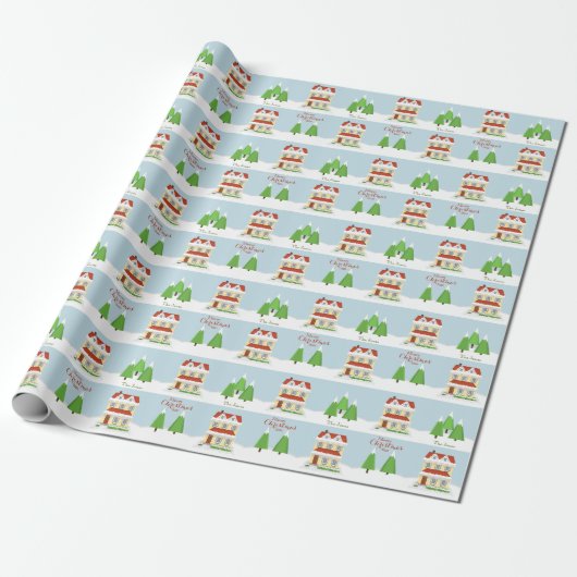 Papier Cadeau Joyeux Noël (Déroulé)