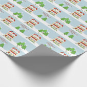 Papier Cadeau Joyeux Noël (Coin)