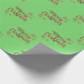 Papier Cadeau "Joyeux Noël" (Coin)