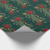 Papier Cadeau Joyeux Noël (Coin)