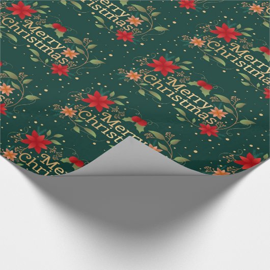 Papier Cadeau Joyeux Noël (Coin)