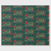 Papier Cadeau Joyeux Noël (Plat)