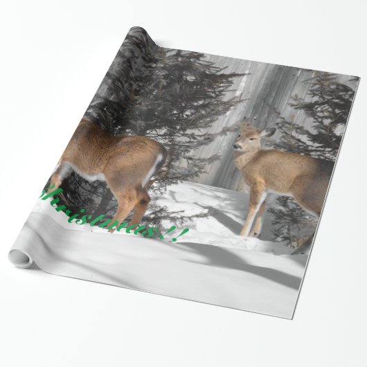 Papier Cadeau Joyeux Noël (Déroulé)