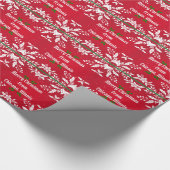 Papier Cadeau Joyeux Noël à Chicago (Coin)