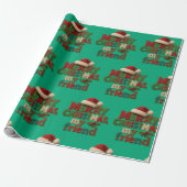 Papier Cadeau Joyeux Noël Ami  (Déroulé)